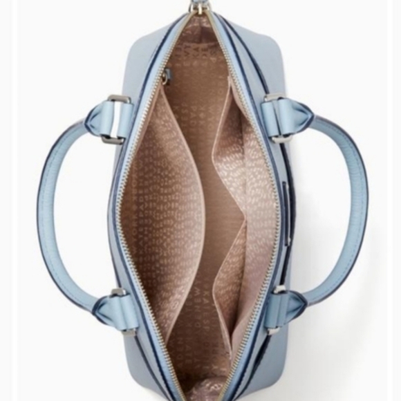 Kate Spade Grove Street Carli Blue Dawn Satchel And Wallet - Picture 6 of 7